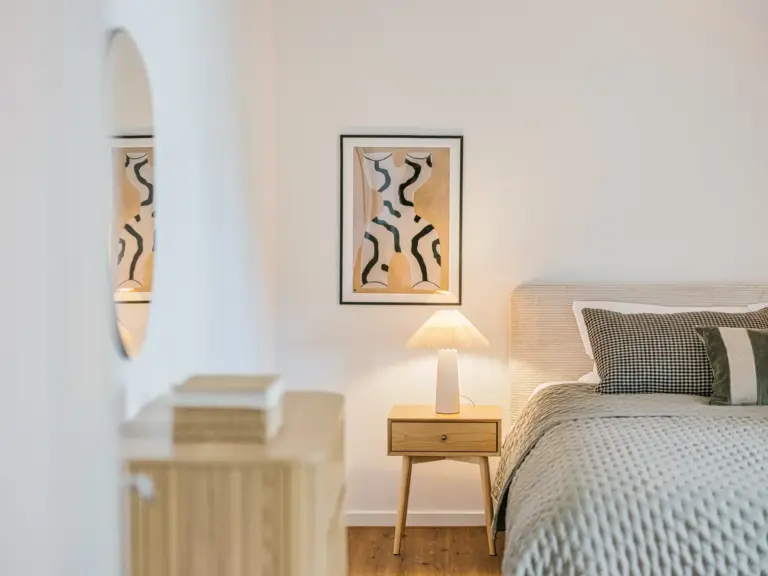 Stay Eden SAPPHIRE BLUE modern master bedroom ramstein tdy tla apartment